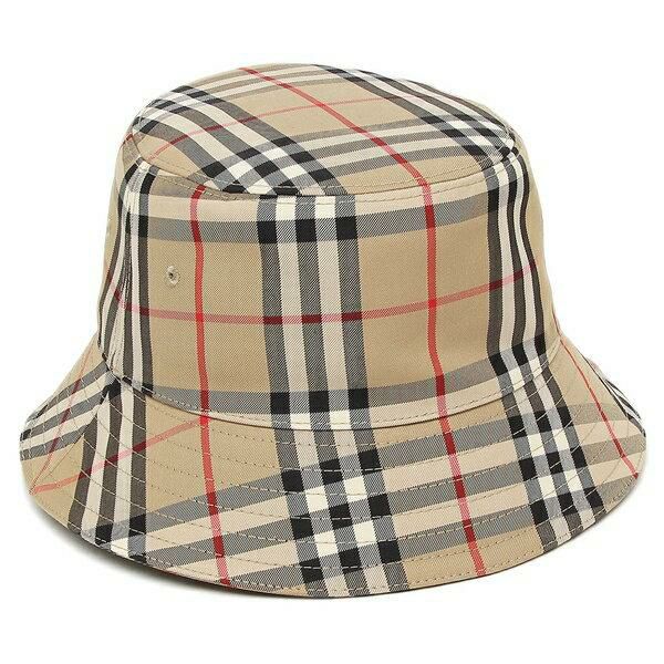 バーバリー 帽子 バケットハット ベージュ メンズ レディース BURBERRY 8026927 A7026 詳細画像