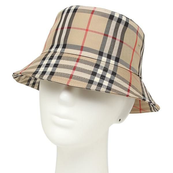 バーバリー 帽子 バケットハット ベージュ メンズ レディース BURBERRY 8026927 A7026 詳細画像