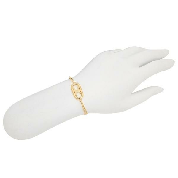 セリーヌ ブレスレット バングル アクセサリー マイヨン トリオンフ ゴールド レディース CELINE 46S906BRA 35OR 詳細画像