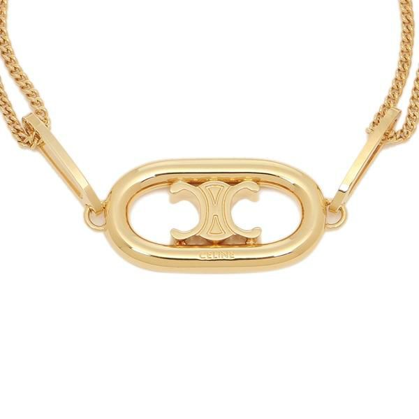 セリーヌ ブレスレット バングル アクセサリー マイヨン トリオンフ ゴールド レディース CELINE 46S906BRA 35OR 詳細画像