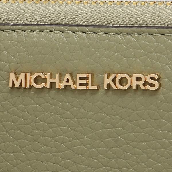 マイケルコース アウトレット 長財布 ジェットセットトラベル ストラップ付 カーキ レディース MICHAEL KORS 35S9GTVE7L THYME 詳細画像