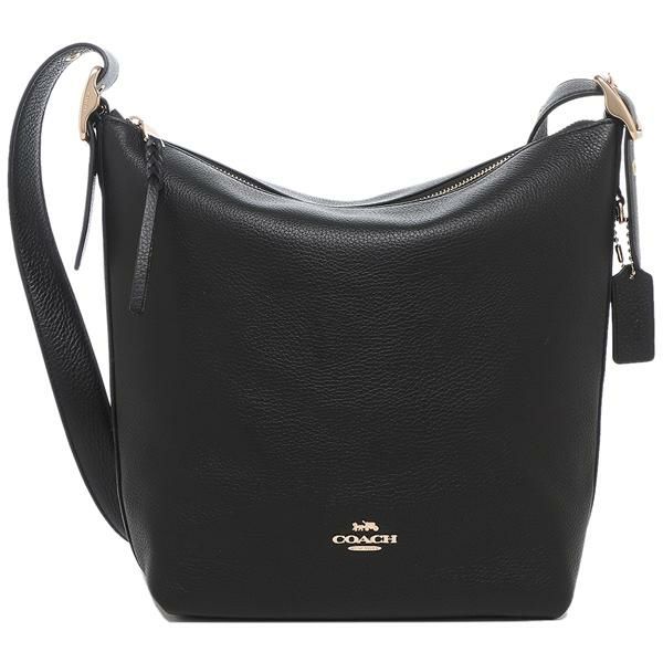 コーチ アウトレット ショルダーバッグ ブラック レディース COACH C2818 IMBLK 詳細画像