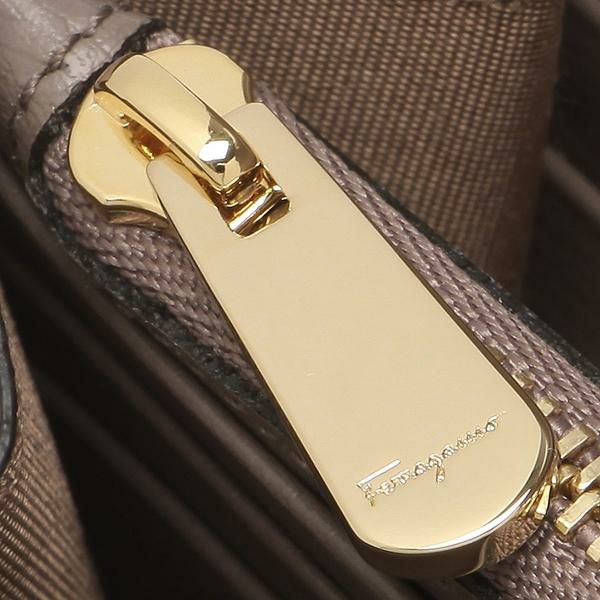 サルヴァトーレフェラガモ 長財布 ニューヴァラ グレー レディース Salvatore Ferragamo 22E008 0741347 詳細画像