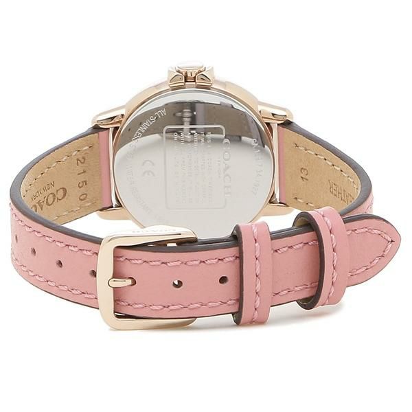 コーチ 時計 レディース アーデン 28mm クォーツ ホワイト ピンク COACH 14503615 詳細画像
