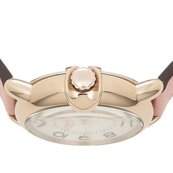 コーチ 時計 レディース アーデン 28mm クォーツ ホワイト ピンク COACH 14503615 詳細画像
