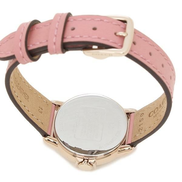 コーチ 時計 レディース アーデン 28mm クォーツ ホワイト ピンク COACH 14503615 詳細画像