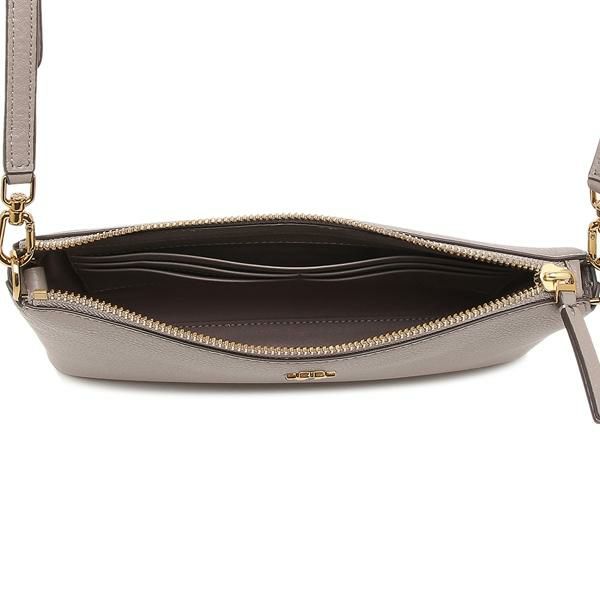 トリーバーチ ショルダーバッグ キラ グレー ベージュ レディース TORY BURCH 61385 082 詳細画像