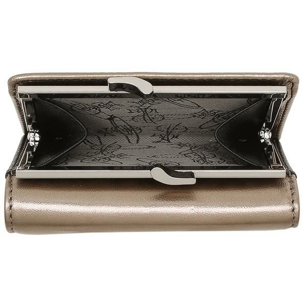 ヴィヴィアンウエストウッド 三つ折り財布 エマ ガンメタル レディース VIVIENNE WESTWOOD 51010018 40564 Q401 詳細画像