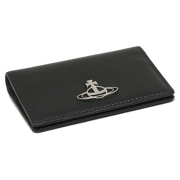 ヴィヴィアンウエストウッド カードケース ハンプトン ブラック メンズ レディース VIVIENNE WESTWOOD 51110020 41497 N401 詳細画像