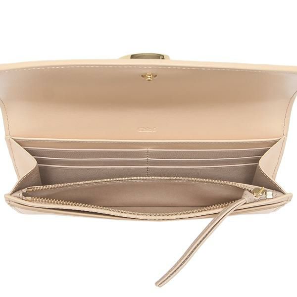 クロエ 長財布 クロエC クロエシー ベージュ レディース CHLOE CHC19SP055A37 284 詳細画像
