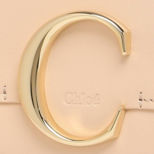 クロエ 長財布 クロエC クロエシー ベージュ レディース CHLOE CHC19SP055A37 284 詳細画像