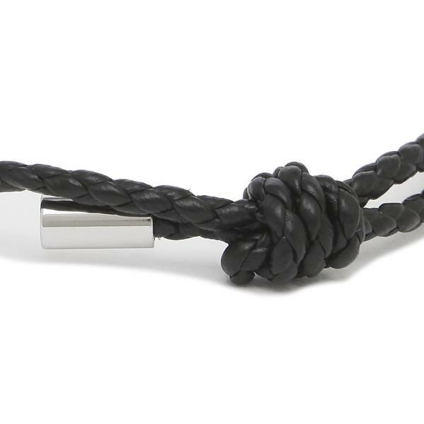 プラダ ブレスレット アクセサリー ナッパレザー バングル ブラック メンズ PRADA 2IB364 038 F0002 詳細画像