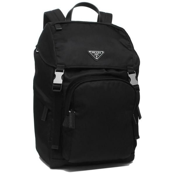 プラダ リュックサック バックパック テスート トライアングルロゴ ブラック メンズ PRADA 2VZ135 2DMG F0002 HOL A4対応