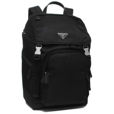 プラダ リュックサック バックパック テスート トライアングルロゴ ブラック メンズ PRADA 2VZ135 2DMG F0002 HOL A4対応
