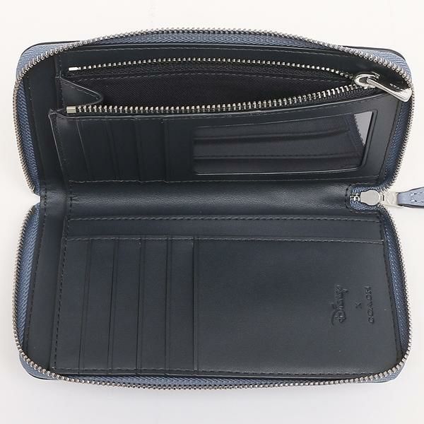 コーチ アウトレット 長財布 ディズニー コラボ シンデレラ ブルー レディース Coach C25 Svew 21春夏新作 Axes コーチ アウトレット 長財布 ディズニー コラボ シンデレラ ブルー レディース Coach C25 Svew 21春夏新作 Axes