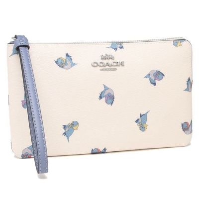 コーチ アウトレット リストレット ポーチ ディズニー コラボ シンデレラ ホワイト ブルー レディース Coach C3359 Svcah 21春夏新作 Axes コーチ アウトレット リストレット ポーチ ディズニー コラボ シンデレラ ホワイト ブルー レディース Coach C3359 Svcah 21春夏新作 Axes