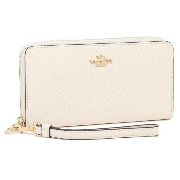 コーチ アウトレット 長財布 ホワイト レディース COACH C3441 IMCHK