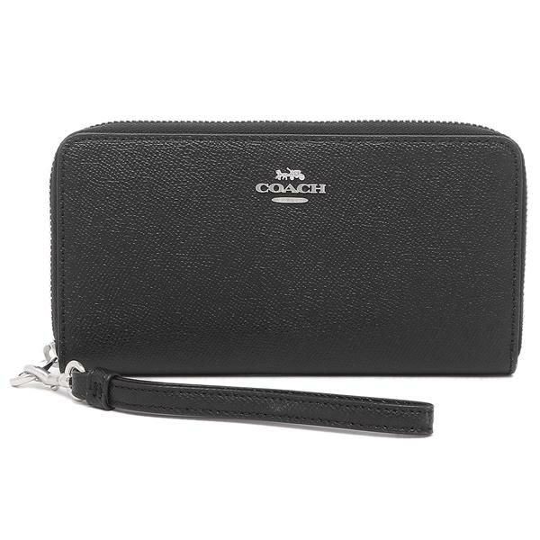 コーチ アウトレット 長財布 ブラック レディース COACH C3441 SVDTV 詳細画像