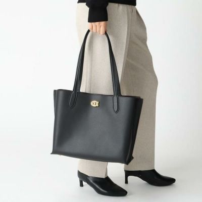 コーチ トートバッグ  ブラック レディース COACH C0689 B4BK A4対応