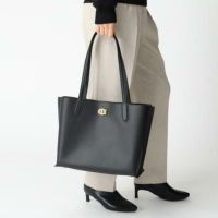 コーチ トートバッグ  ブラック レディース COACH C0689 B4BK A4対応
