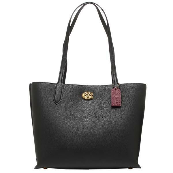 コーチ トートバッグ  ブラック レディース COACH C0689 B4BK A4対応 詳細画像