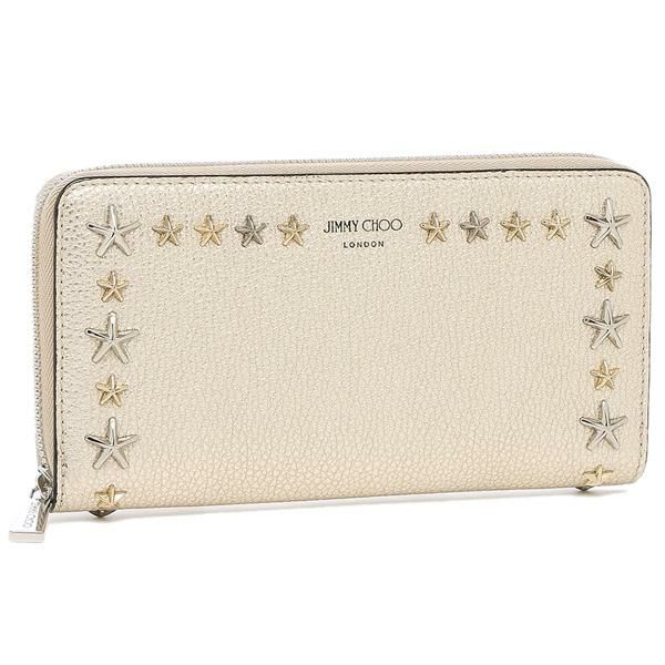 ジミーチュウ 長財布 ピッパ ゴールド レディース JIMMY CHOO PIPPAUUR 14701649
