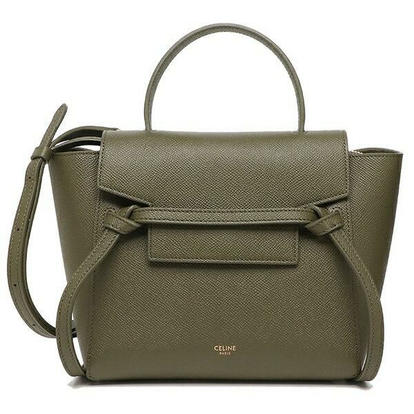 セリーヌ ハンドバッグ ショルダーバッグ ベルトバッグ ナノサイズ 2WAY ショルダー レディース CELINE 189003ZVA 詳細画像