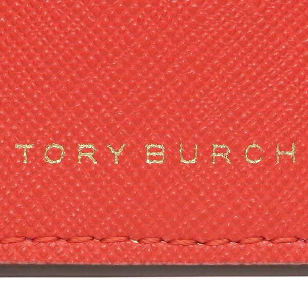 トリーバーチ アウトレット 三つ折り財布 レザー ミニ財布 レディース TORY BURCH f78617 詳細画像