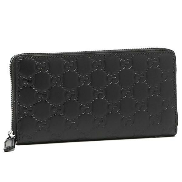 グッチ 財布 GUCCI 307987 CWC1R 1000 AVEL GGレザー 長財布 NERO