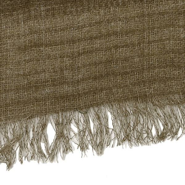 フランコフェラーリ ストール FRANCO FERRARI 1297SS 23022 047 EVANS WASH 130×185cm ウール95%/カシミヤ5% BEIGE 詳細画像