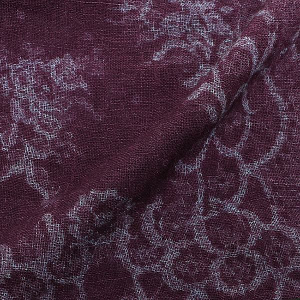 フランコフェラーリ ストール FRANCO FERRARI 1297SS 23022 041 EVANS WASH 130×185cm ウール95%/カシミヤ5% PURPLE 詳細画像