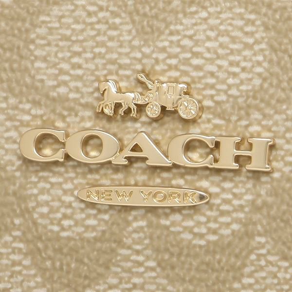 コーチ アウトレット 三つ折り財布 シグネチャー  ライトベージュ レディース COACH 91806 IMDQC 詳細画像