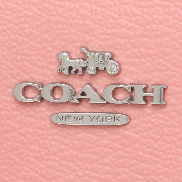 コーチ アウトレット 二つ折り財布 ミニ財布 ピンク レディース COACH C2889 SVSEQ 詳細画像