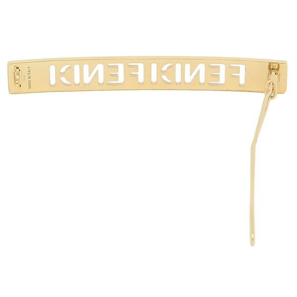 フェンディ ヘアクリップ アクセサリー バレッタ ゴールド レディース FENDI 8AH123 B08 F0CFK 詳細画像