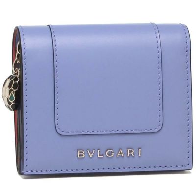 ブルガリ 三つ折り財布 セルペンティ パープル レディース Bvlgari Lavam 21春夏新作 Axes