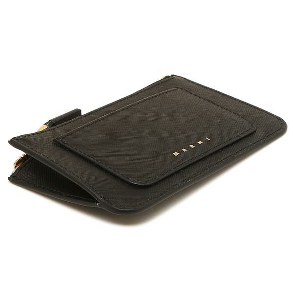 マルニ カードケース ウォレット ブラック レディース MARNI PFMO0025U0 LV520 Z360N 詳細画像
