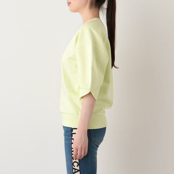 ステラマッカートニー Tシャツ スウェットシャツ ロゴ イエロー レディース STELLA McCARTNEY 603139 SOW68 7207 詳細画像