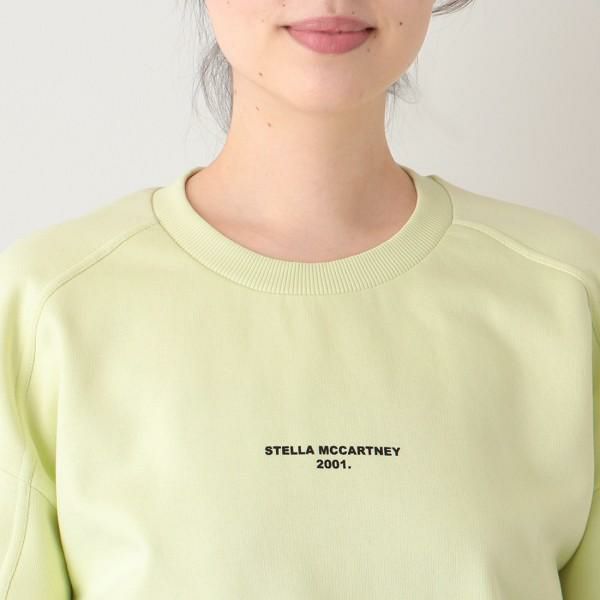 ステラマッカートニー Tシャツ スウェットシャツ ロゴ イエロー レディース STELLA McCARTNEY 603139 SOW68 7207 詳細画像