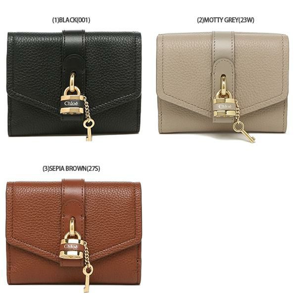 クロエ 三つ折り財布 アビー アビィ レディース CHLOE CHC20WP311D42 詳細画像