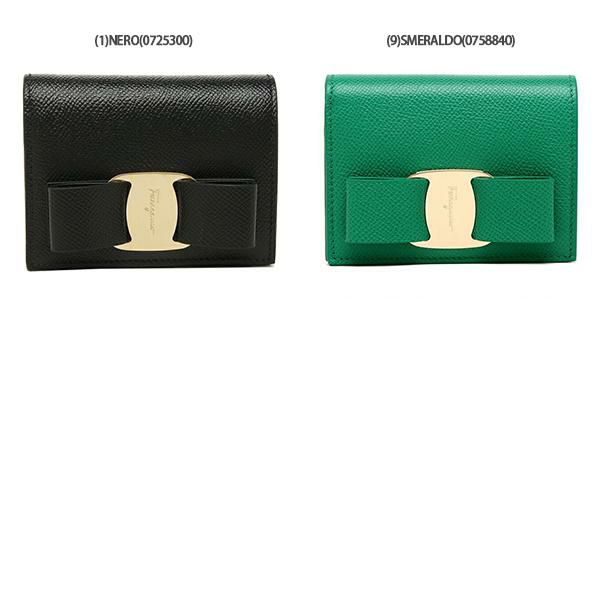 フェラガモ 二つ折り財布 ヴァラ レディース FERRAGAMO 22D515