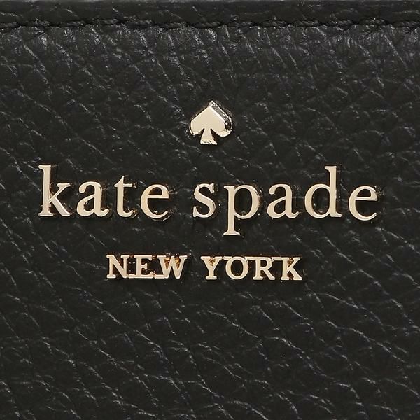 ケイトスペード アウトレット 二つ折り財布 レイラ  ブラック レディース KATE SPADE WLR00394 001 詳細画像