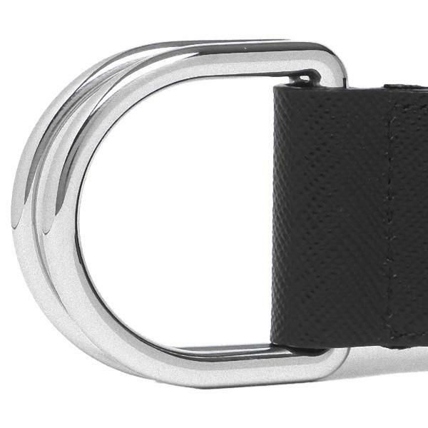 プラダ ベルト  トライアングルロゴ ブラック メンズ PRADA 2CN028 2DMN F0002 詳細画像