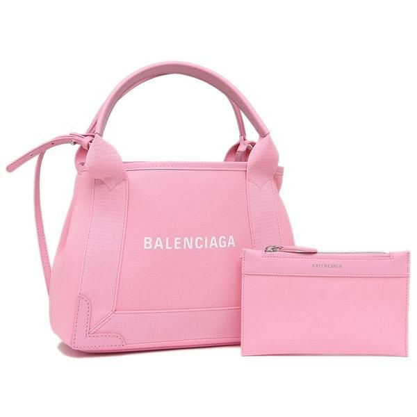 バレンシアガ ハンドバッグ ショルダーバッグ ネイビーカバ XSサイズ ピンク レディース BALENCIAGA 390346 2HH3N 5890