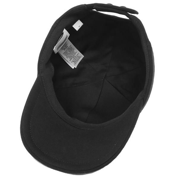 バーバリー 帽子 モノグラム 調整ストラップ ブラック メンズ レディース BURBERRY 8038141 A1189 詳細画像
