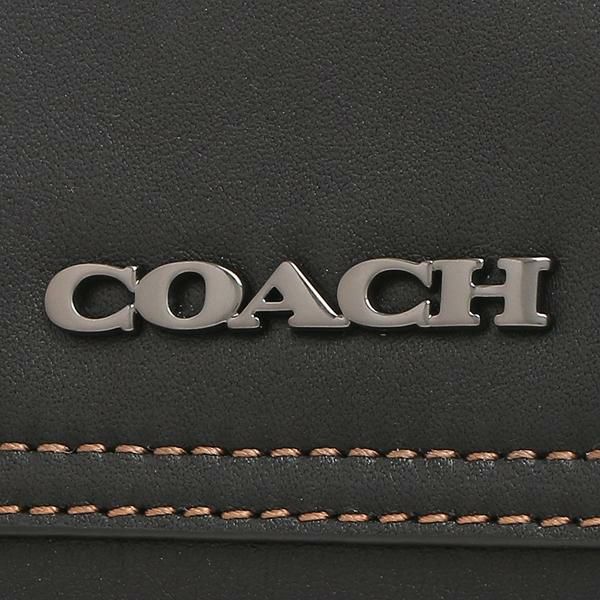 コーチ アウトレット ショルダーバッグ クロスボディーバッグ ブラック メンズ COACH C4148 QBBK 詳細画像