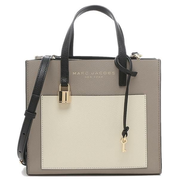 マークジェイコブス アウトレット トートバッグ ショルダーバッグ ミニサイズ グレー マルチ レディース MARC JACOBS M0016132 216 詳細画像