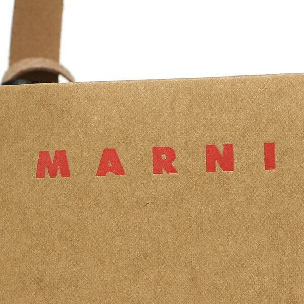 マルニ  トートバッグ ショッピングバッグ ホワイト レディース MARNI SHMPQ10A08 P4174 詳細画像