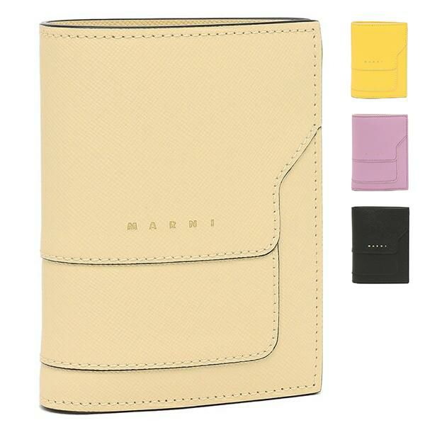 マルニ  二つ折り財布 バイフォールドウォレット ベージュ レディース MARNI PFMOQ14U07 LV520