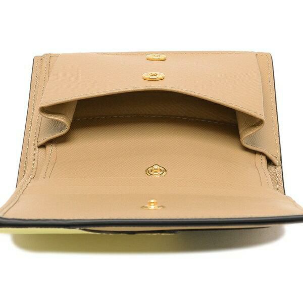 マルニ  二つ折り財布 バイフォールドウォレット イエロー レディース MARNI PFMOQ14U13 LV520 詳細画像