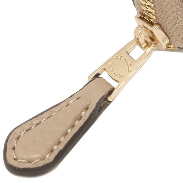コーチ アウトレット 二つ折り財布 ベージュ レディース COACH C4124 IMTAU 詳細画像
